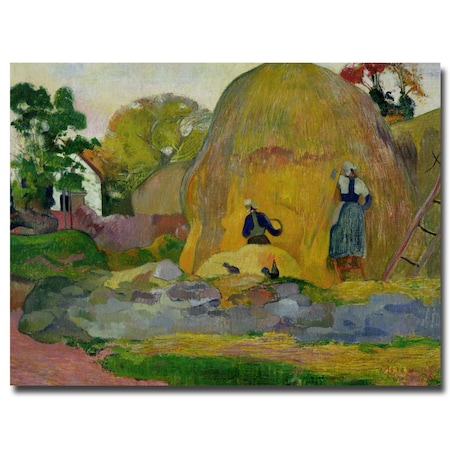 Paul Gauguin 'Golden Harvest, 1889' Canvas Art,18x24